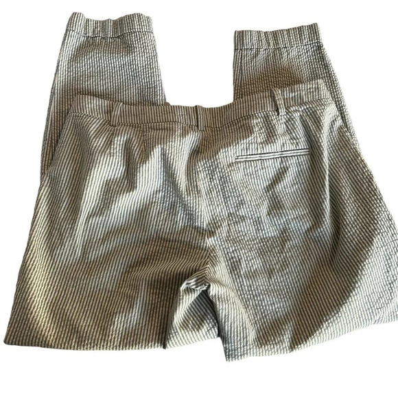 Zara Basic 100% cotton nautical blue and white jogger size 8 - Picture 2 of 5